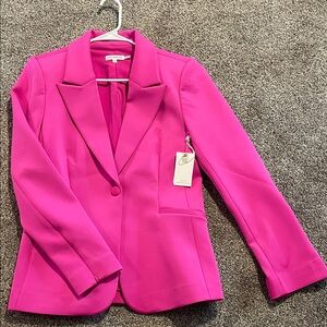 Good American Women's Pink Blazer